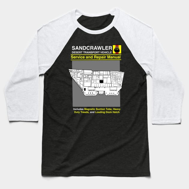 Sandcrawler User Manual Baseball T-Shirt by joefixit2
